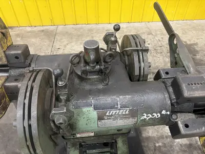 2,000 LBS X 12" LITTELL MODEL #20-12 DOUBLE END PULL OFF UNCOILER COIL REEL: STOCK #23711