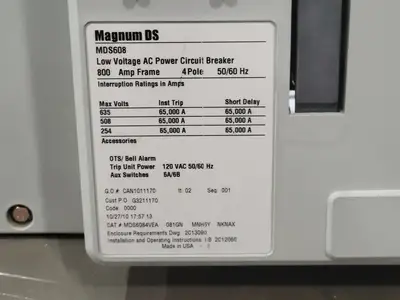 USED EATON MDS6084VEA
