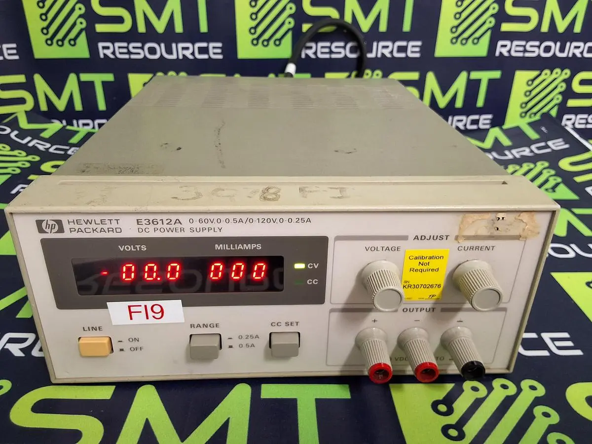 HP HEWLETT PACKARD E3612A DC POWER SUPPLY