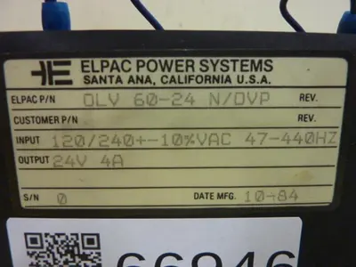 USED ELPAC OLV 60-24 N/OVP