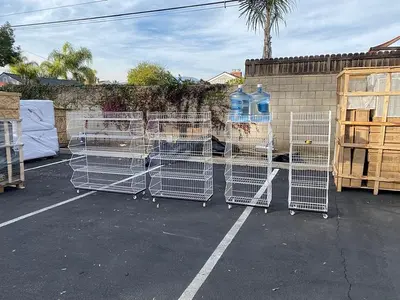 NEW CDRX 5 LAYER WIRE SHELVING