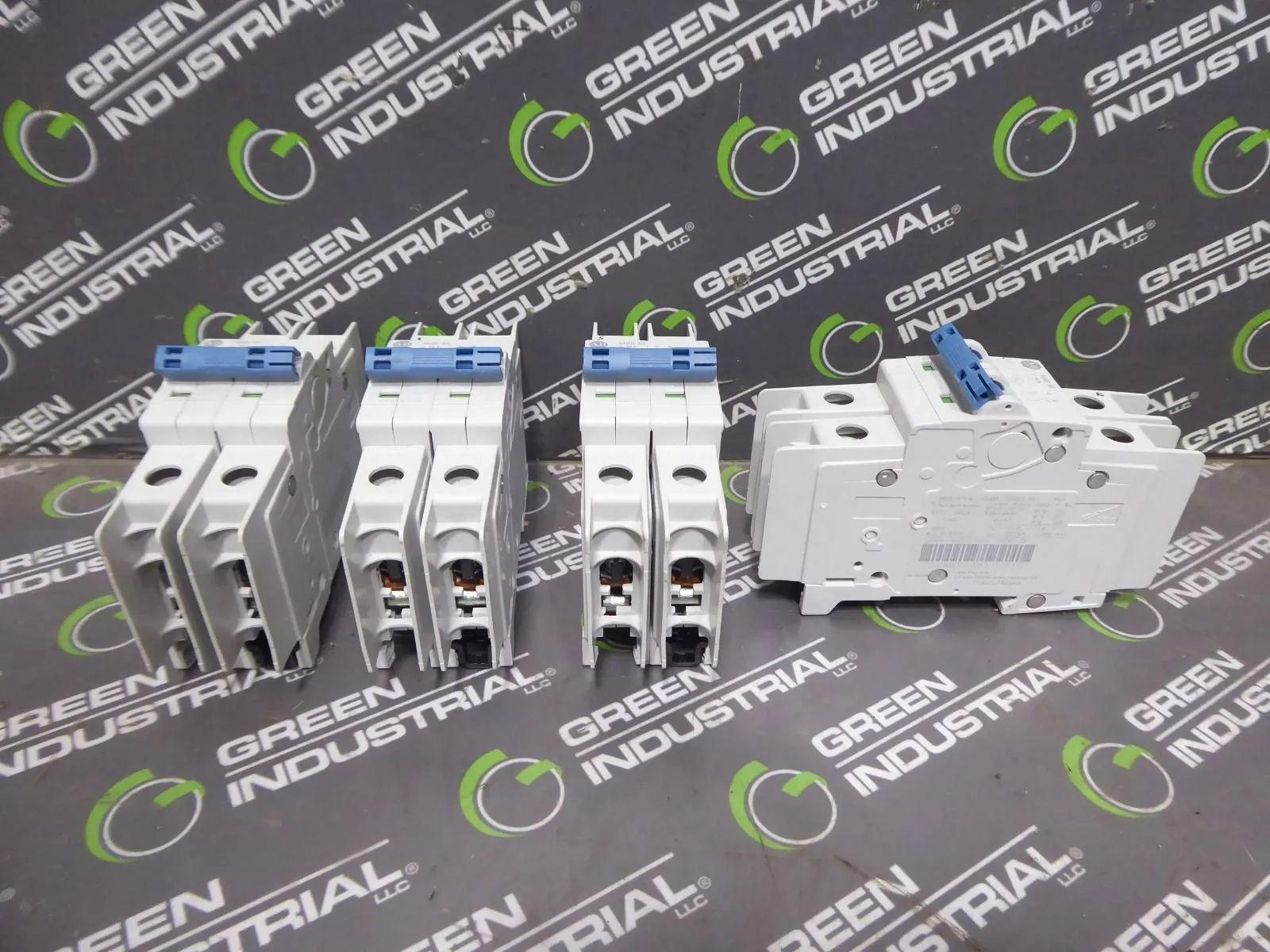 Lot of 4 Allen Bradley 1489-M2C160 Miniature Circuit Breakers 16A 480Y/277V Used