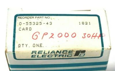 NEW RELIANCE ELECTRIC 0-55325-43 PC BOARD 05532543
