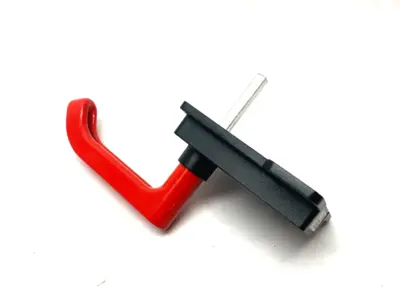 USED EUCHNER ESCAPE RELEASE HANDLE SIGNAL RED
