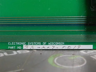 Electronic Systems of Wisconsin 35-007-0019 Relay Module Used