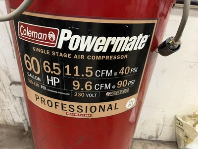 Used _UNKNOWN_ _UNKNOWN_ Tank Mounted Air Compressors Indiana US | Miedema Asset Management Group #1574694
