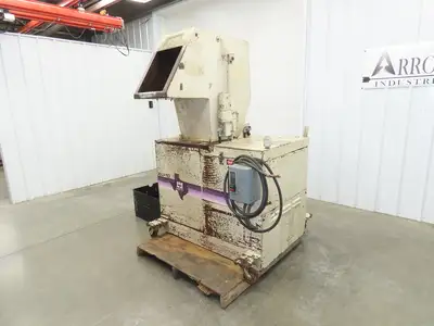 Con Air XL-10 Wor Tex Plastic Granulator Shredder Chipper 10HP 230/460V 3Ph