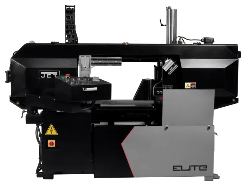 New | in-Stock JET ELITE ECB-1422V Horizontal Dual Column Band Saws Illinois US | Olympus Machinery Group #1351100