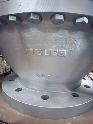24" Neles Stainless Steel Digester Valve