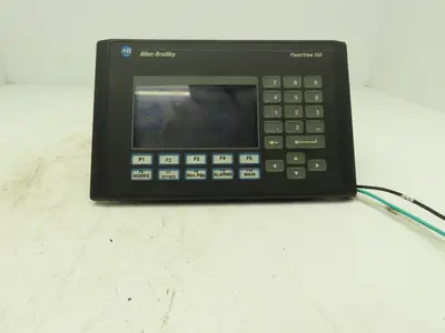 Allen Bradley Panelview 550 Operator Interface Panel Ser F Rev H  100-240VAC