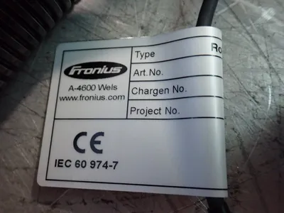 New | in-Stock FRONIUS ROBACTA G/F/1,5M Welding Machinery (Other) | HGR 24 #752139