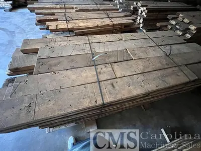 USED WOOD BEAMS FROM OLD MILL