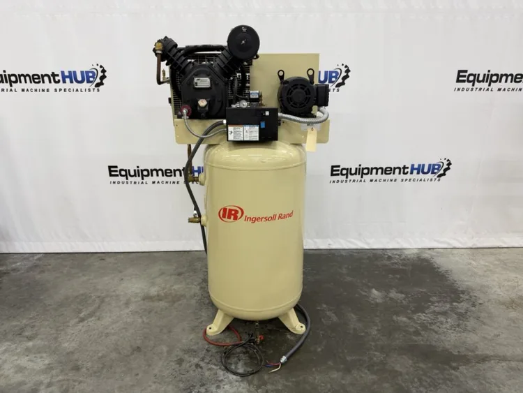 Used INGERSOLL RAND 2475N7.5-P Lubricated Reciprocating Air Compressors Georgia US | The Equipment Hub #1319564