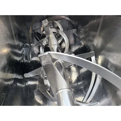 Used 35 Cu/Ft Stainless Steel Jacketed Double Ribbon Mixer