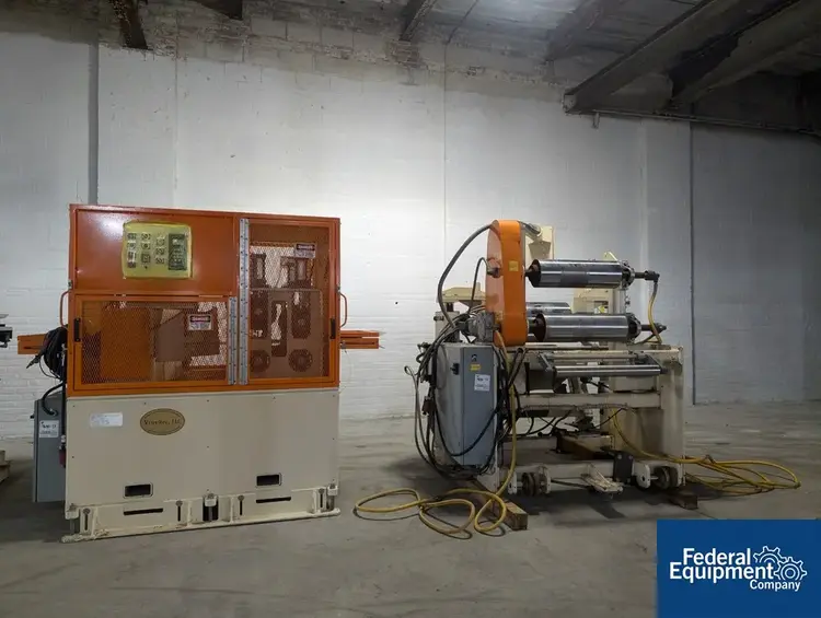 Used VINYLETECH ABBOTTSTOWN 24" Vinyletech Abbottstown Sheet Cooling Stack Sheet Downstream Ohio US | Federal Equipment Company #131102