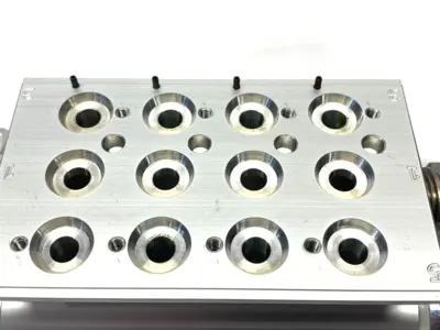 Used Festo Pneumatic Manifold Block G3/8 Ports 54832 Parts (Hydraulics and Pneumatics) Michigan US | Maverick Industrial Sales #1410795