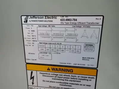USED POWER ELECTRIC 4234903784