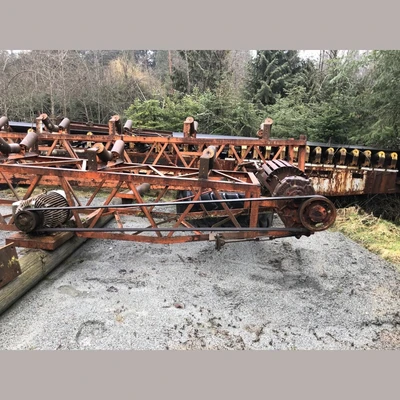 30 in. x 100 ft. Radial Stacking Conveyor