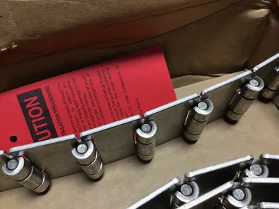 Rexnord SS815K2.25 Tabletop Opti-plus Conveyor Belt MCC Chain