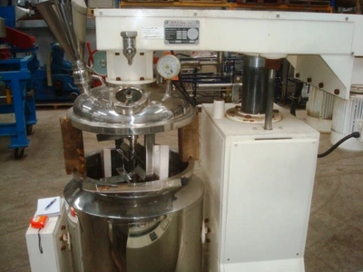 100L S/S JKTD BP2 Inox Vacuum Turbo Emulsifer Mixer Reactor
