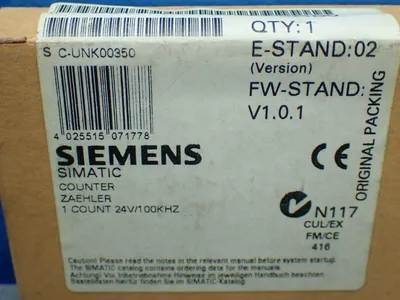 New | in-Stock SIEMENS 6ES7 1384DA040AB0 PLC Expansion Units Ohio US | HGR 24 #879318