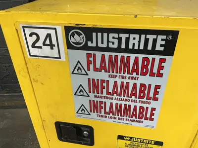 Justrite 12 Gal  Flammable Cabinet