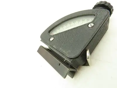 Shore Instruments 52384-C Vintage Durometer Hardness Tester 0-100 Leather Case