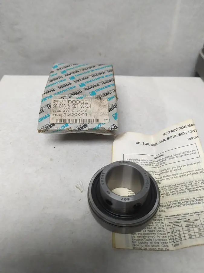 New | in-Stock DODGE 123341 Bearings | Surplus Asset Holdings #1189751