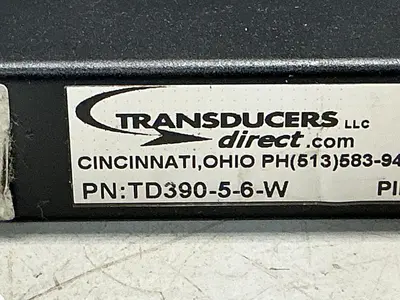 USED TRANSDUCER DIRECT TD390-5-6-W