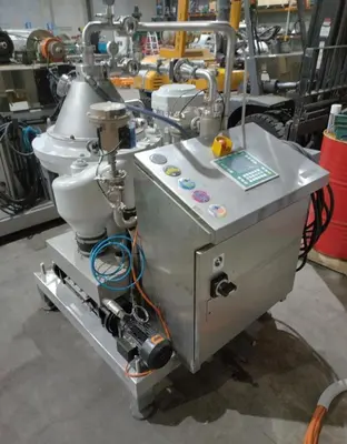 GEA Westfalia GSC 25-06-007 wine/beer clarifier skid, 316SS.