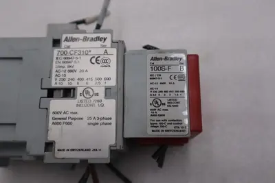 Allen-Bradley 700S-CF620DC/  700-CF310* 100S-F Safety Control Relay #K-1227A 10611320337409