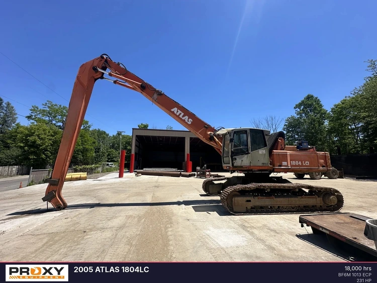 Used 2005 ATLAS 1804 LC Crawler Excavators New Jersey US | Proxy Equipment #1388889