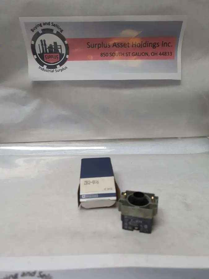 New | in-Stock TELEMECANIQUE ZB2-BV6 Miscellaneous Equipment (Electrical & Power) Ohio US | Surplus Asset Holdings #1210162