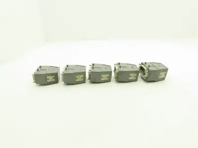 Fanuc A660-2006-T435 Jumper Connector 42 Pin Harting Hood 38-39 Pins Lot of 5