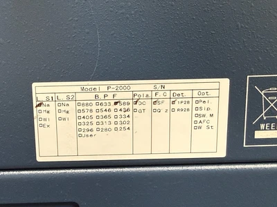 Used JASCO P-2000 Spectrophotometers Missouri US | BioLabTek #1384062