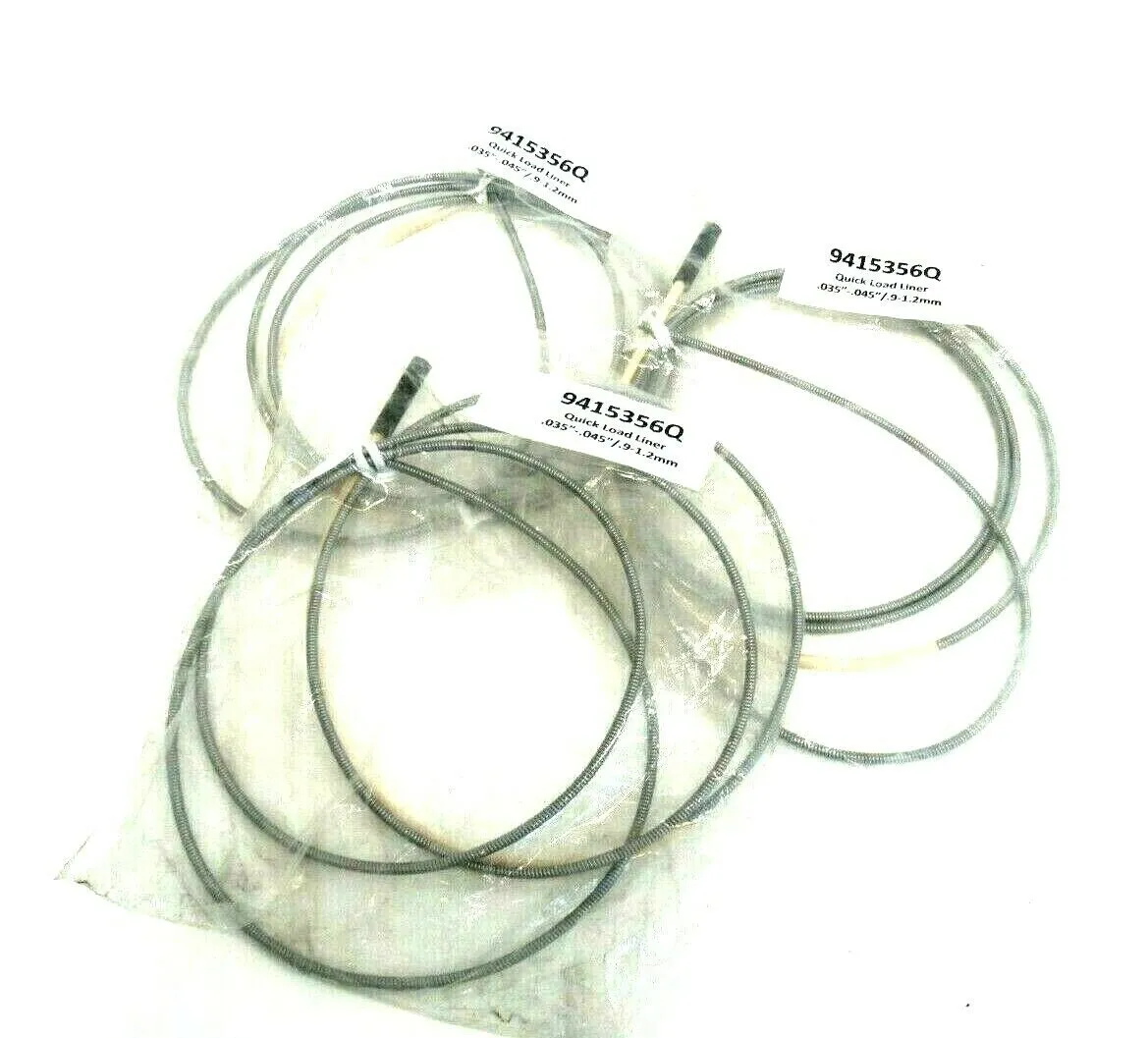 NEW LOT OF 3 TREGASKISS 9415356Q QUICK LOAD LINER .035"-.045" .9-1.2MM
