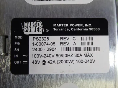 Dell Adic 1-00074-05 Power Supply Unit Rev. A PS2328 Rev. C Used