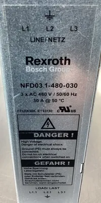 Rexroth Indramat NFD03.1-480-030 Drive Controller Line Reactor 4E-35