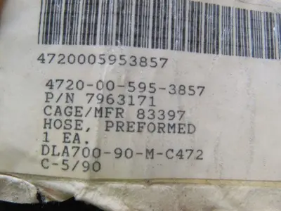 Crown Products Corp. 7963171 Coolant Hose Rubber 4-1/8" ID X 10"