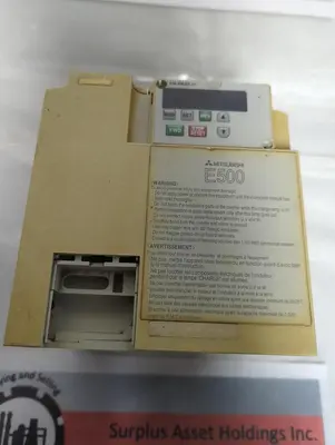 Used MITSUBISHI ELECTRIC FR-E-540-2.2K-NA Industrial Controls Ohio US | Surplus Asset Holdings #1262396
