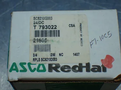 New | in-Stock ASCO SC821G003 Pumps Ohio US | HGR 24 #910073