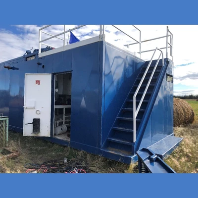 Oilfield Doghouse/Water Storage Combo