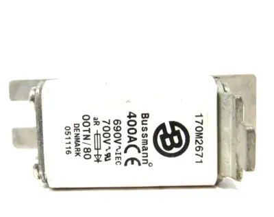 LOT OF 2 NEW BUSSMANN 170M2671 FUSES