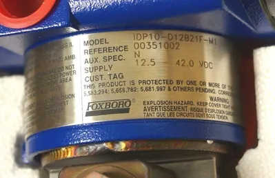 NEW FOXBORO IDP10-D12B21F-M1 PRESSURE TRANSMITTER IDP10D12B21FM1