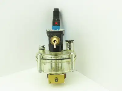 Master Pneumatic D64041 Oiler 1/2"Ports 150PSI w/Automatic Valve L2004GAWR-DB7