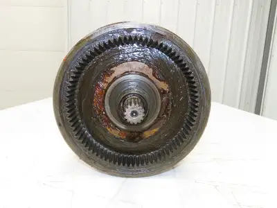 P&H Cleveland Tramrail 4 Ton Bridge Crane Hoist Wire Rope Cable Drum 15' 6" Lift