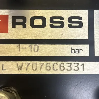 Used ROSS W7076C6331 Solenoid Valves Ohio US | Surplus Asset Holdings #1242180