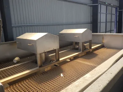 2003 Schwarte-Milfor MMNA-10 Vertical Powder Mixer | Perry Equipment (5)