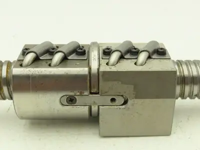 Cincinnati Milacron H5-19046 Ball Screw Shaft Linear Actuator 28-1/2" OAL x 28mm