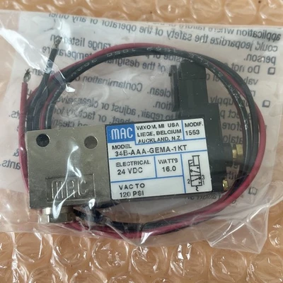 NEW MAC Valves 34B-AAA-GEMA-1KT
